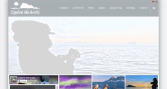 Desktop Screenshot of explorethearctic.no